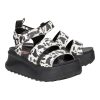 Delray Buckle Animal - Black/White - Image 2