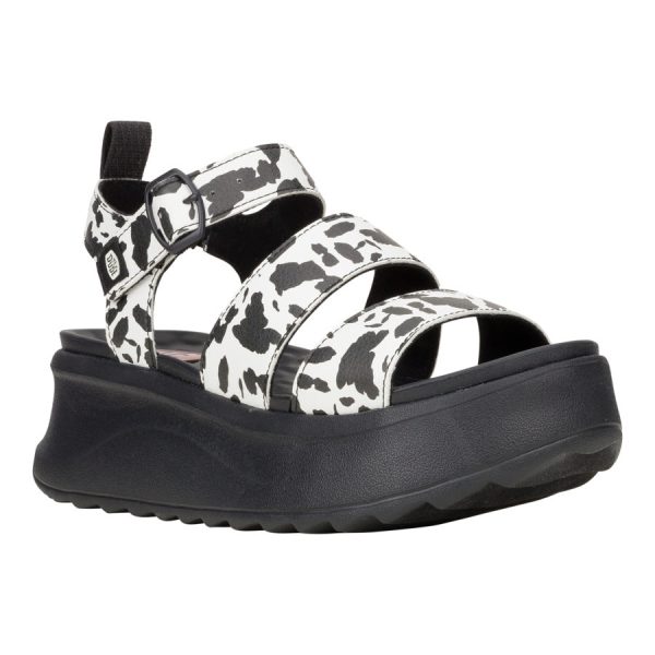 Delray Buckle Animal - Black/White - Image 7