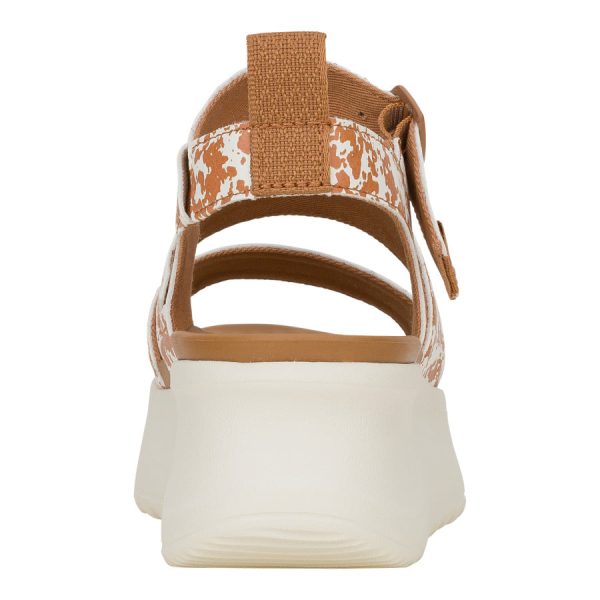 Delray Buckle Animal - Tan/White - Image 5