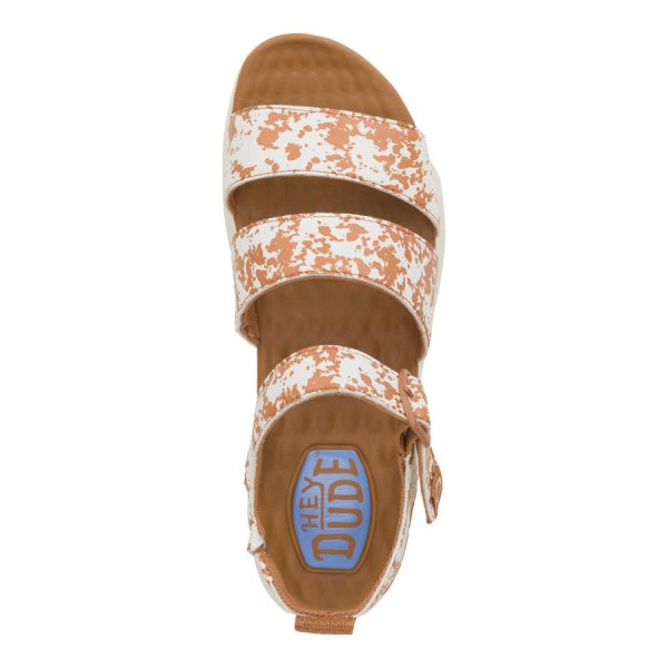 Delray Buckle Animal - Tan/White - Image 6
