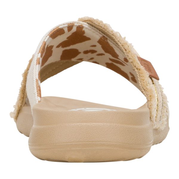 Christi Slide Novelty Fringe - Natural/Gold - Image 5