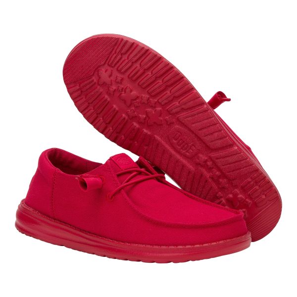 Wendy Funk Mono Canvas - Varsity Red - Image 3