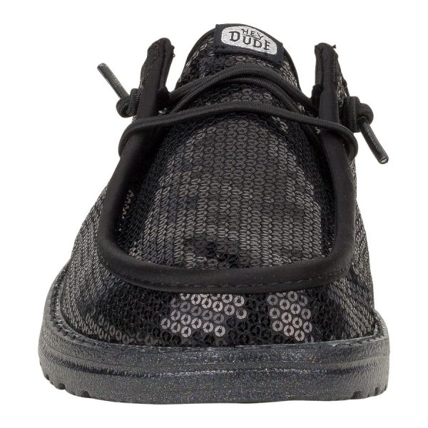 Wendy Slip Sequin - Black - Image 4