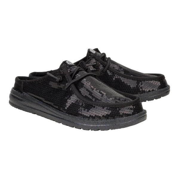 Wendy Slip Sequin - Black - Image 2