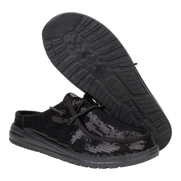 Wendy Slip Sequin - Black - Image 3
