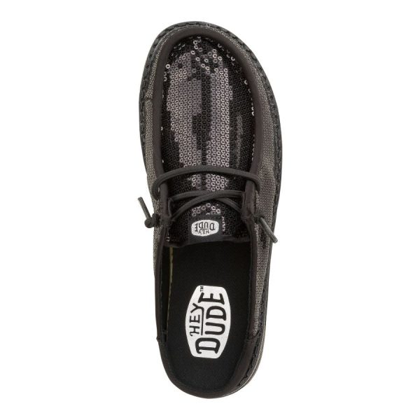 Wendy Slip Sequin - Black - Image 6