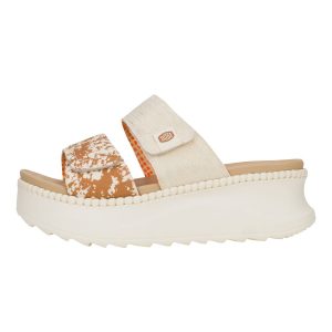 Delray Slide Animal Shimmer - Tan/Multi?
