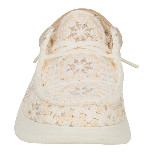 Wendy Comf Cottage Crochet - Tan/Multi? - Image 5