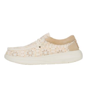 Wendy Comf Cottage Crochet - Tan/Multi?