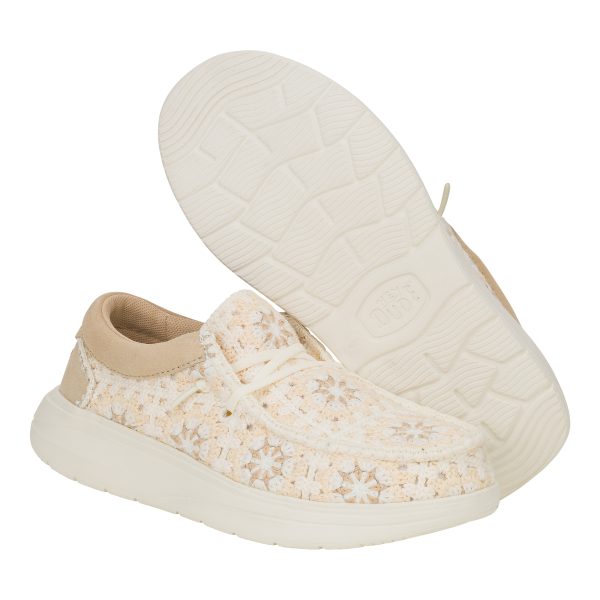 Wendy Comf Cottage Crochet - Tan/Multi? - Image 4