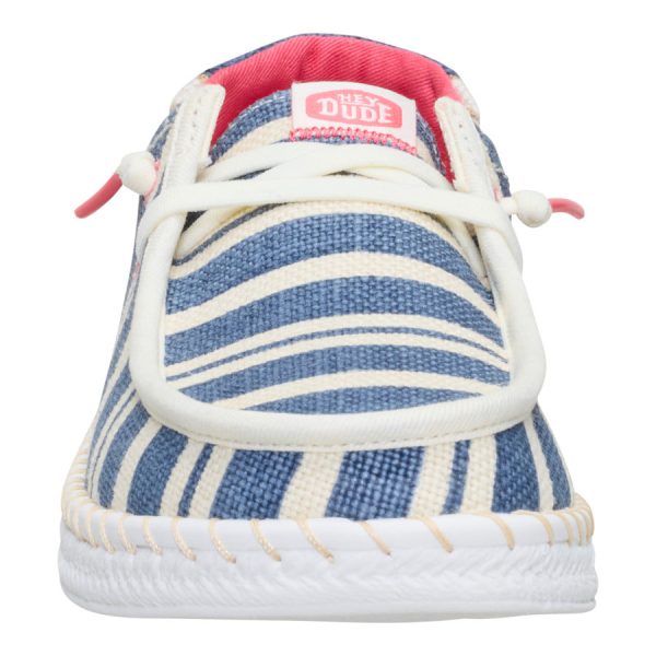 Wendy Espadrille Coast - Navy/White - Image 4