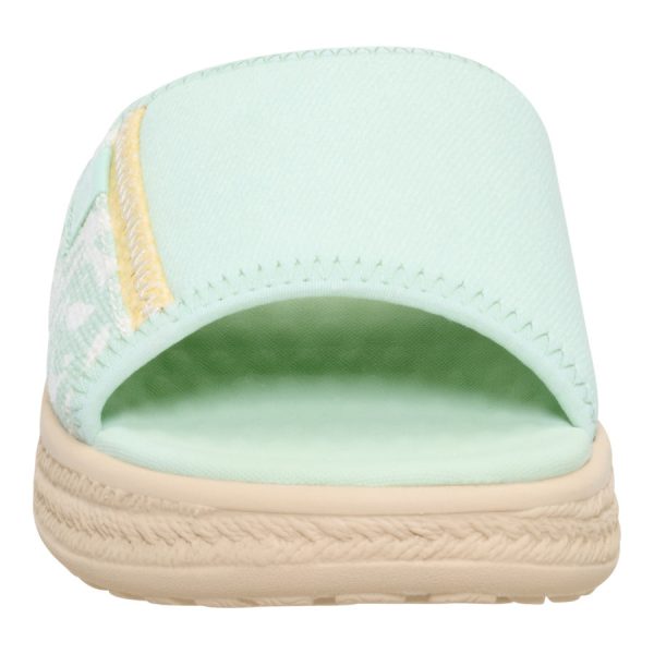 Tide Espadrille Slide - Celadon Green/Multi - Image 4