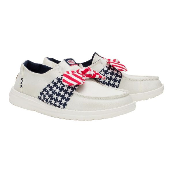 Wendy Bow Americana - White - Image 3