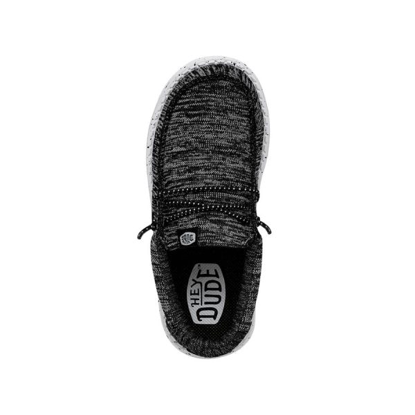 Wally Youth Sport Knit - Black White - Image 6