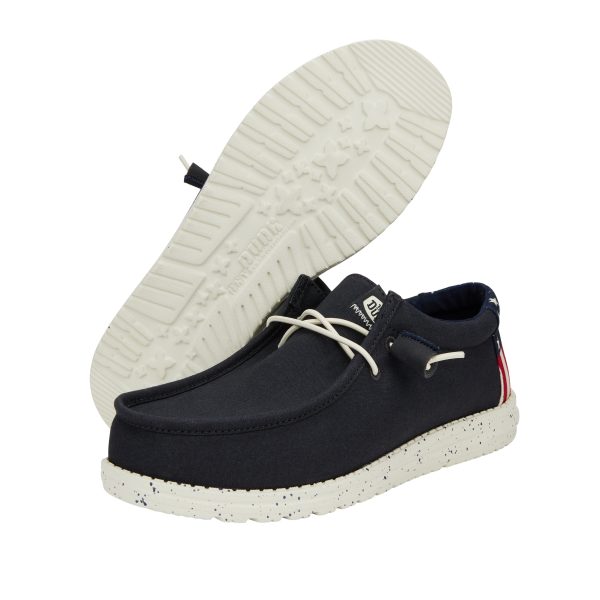 Wally Toddler Americana - Navy/White - Image 3