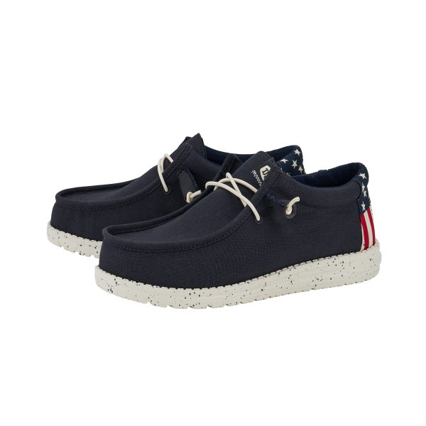 Wally Toddler Americana - Navy/White - Image 2