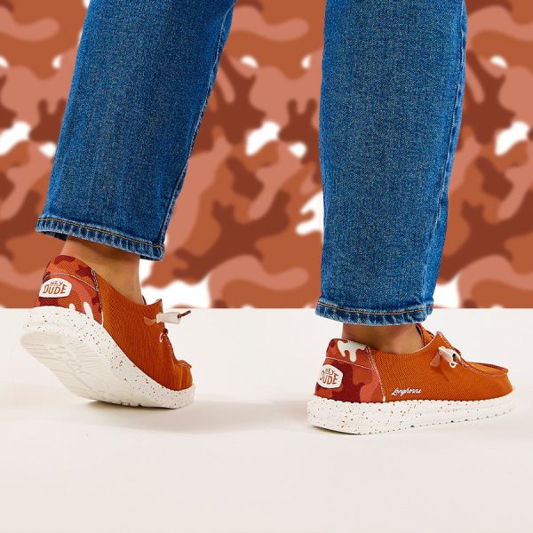 Wendy Texas - Burnt Orange/White - Image 2