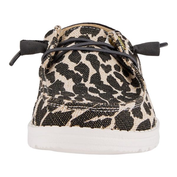 Wendy Leopard Sparkle Wide - Leopard Tan - Image 4