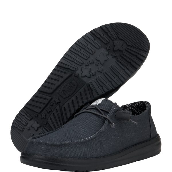Wendy Stretch Canvas - Black/Black - Image 3