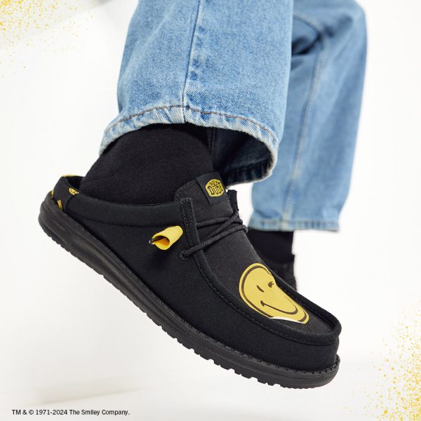 Wally Slip SMILEYWORLD? - Smiley Black/Yellow - Image 3