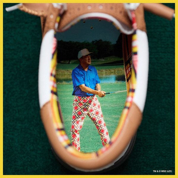 Wally Golf Caddyshack - White/Brown - Image 7