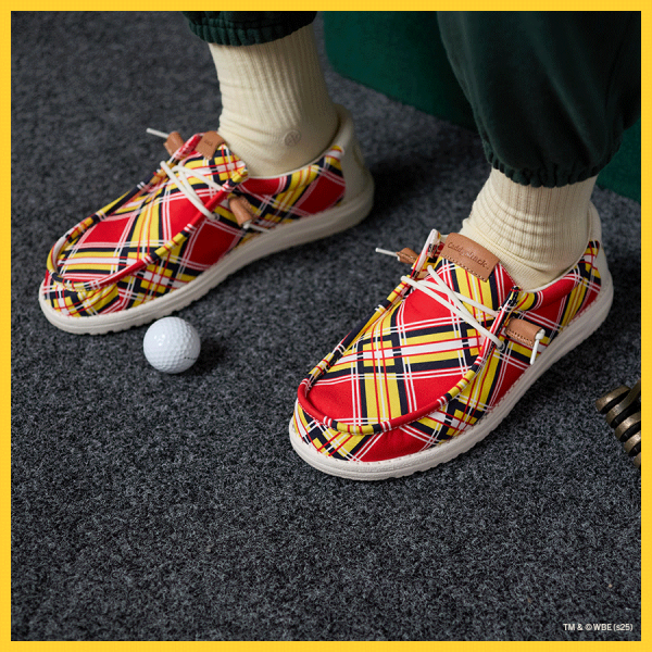 Wally Caddyshack Plaid - Black/Red/Yellow - Image 2