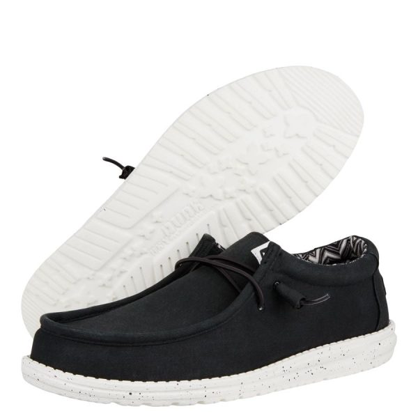 Wally Stretch Canvas Wide - Black/White - Image 3