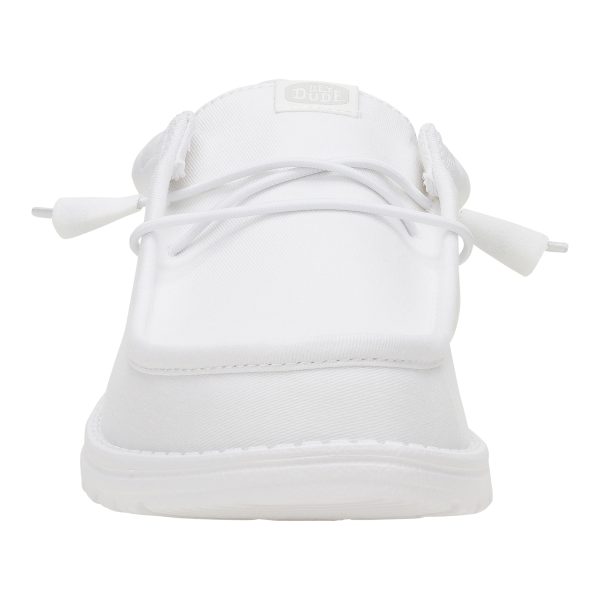 Wally Stretch Canvas - White/White - Image 4