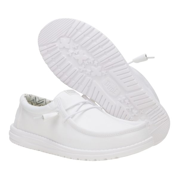 Wally Stretch Canvas - White/White - Image 3