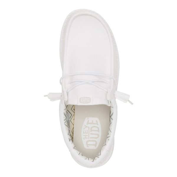 Wally Stretch Canvas - White/White - Image 6