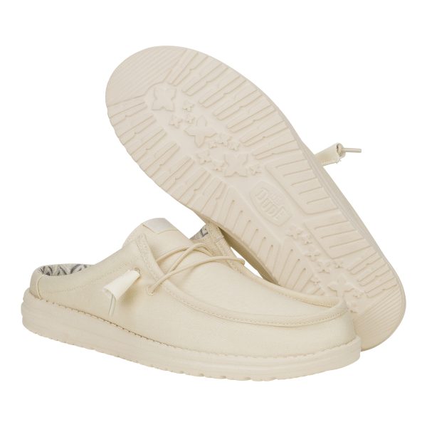 Wally Slip Stretch Canvas - Bone White - Image 4