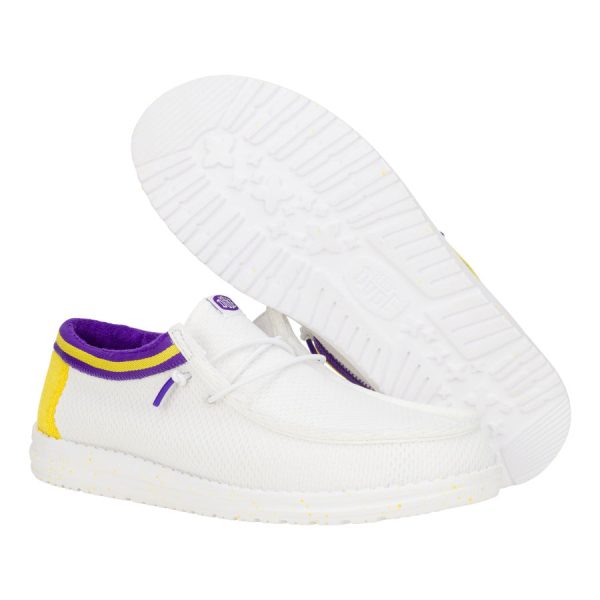 Wally Varsity Jersey - White Yellow - Image 3