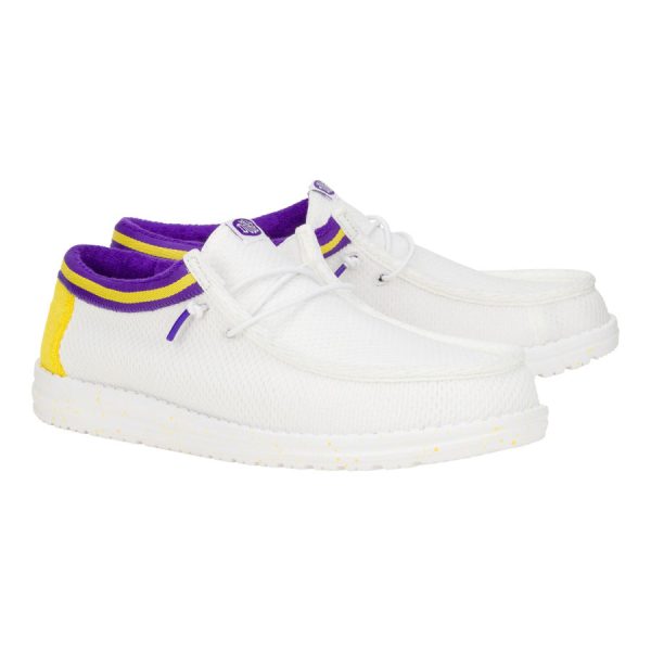 Wally Varsity Jersey - White Yellow - Image 2