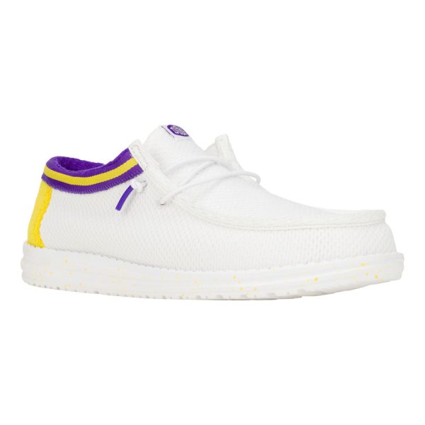 Wally Varsity Jersey - White Yellow - Image 7
