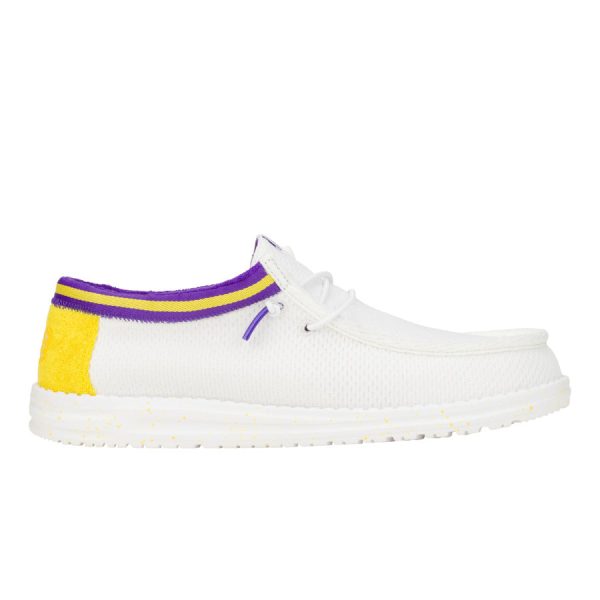 Wally Varsity Jersey - White Yellow - Image 8