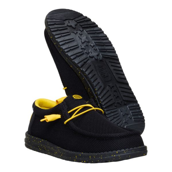 Wally Stretch Sox - Black/Yellow - Image 3