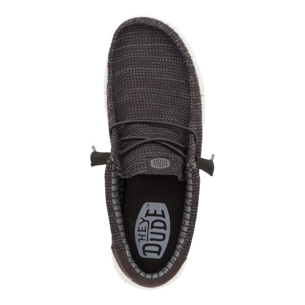 Wally Stretch Sox Wide - Black/White - Image 6
