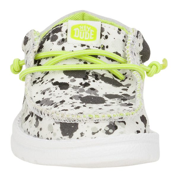 Wally Funk Toddler Splatter - White/Multi - Image 4