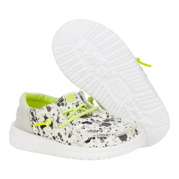 Wally Funk Toddler Splatter - White/Multi - Image 3