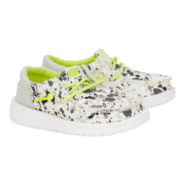 Wally Funk Toddler Splatter - White/Multi - Image 2