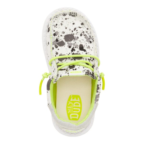 Wally Funk Toddler Splatter - White/Multi - Image 6