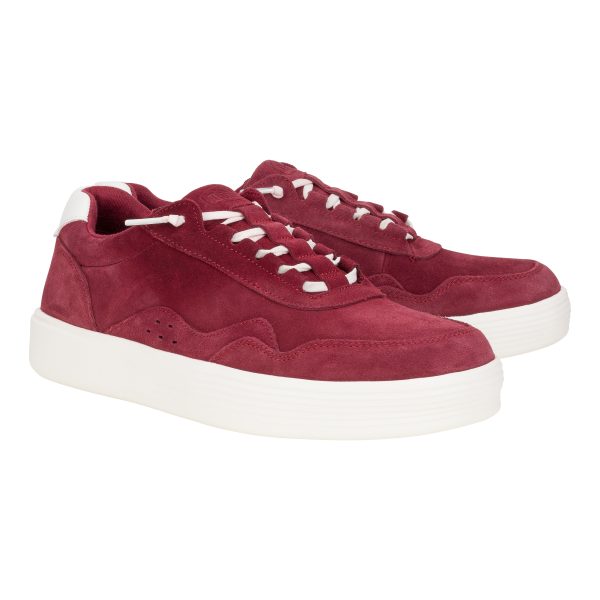 Hudson Suede Vintage Varsity - Crimson - Image 2