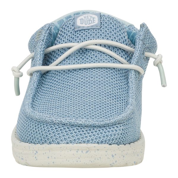 Wendy Youth Stretch Sox  - Cloud Blue/Dawn Blue - Image 4