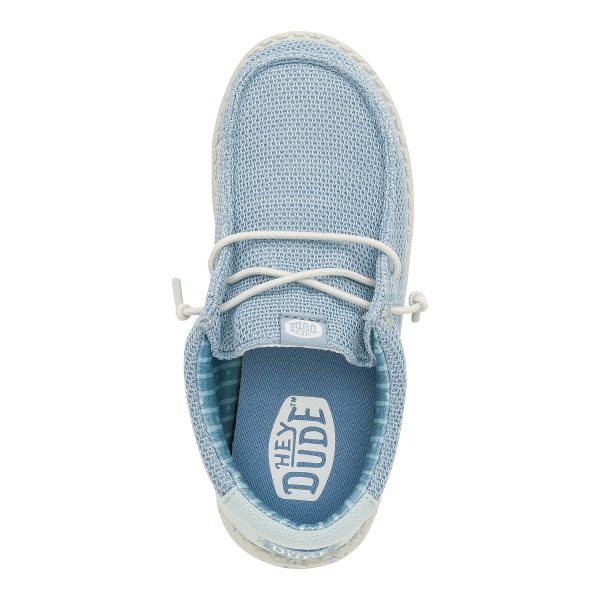 Wendy Youth Stretch Sox  - Cloud Blue/Dawn Blue - Image 6