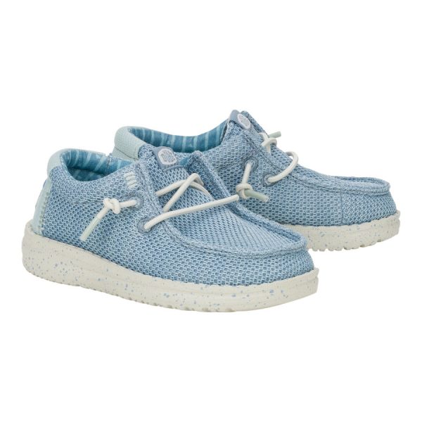 Wally Toddler Stretch Sox - Cloud Blue/Dawn Blue - Image 2