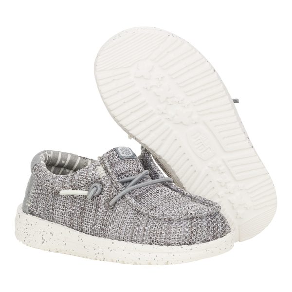 Wendy Toddler Stretch Sox - Light Grey - Image 3