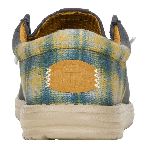Wally Funk Waffle - Navy Plaid - Image 5