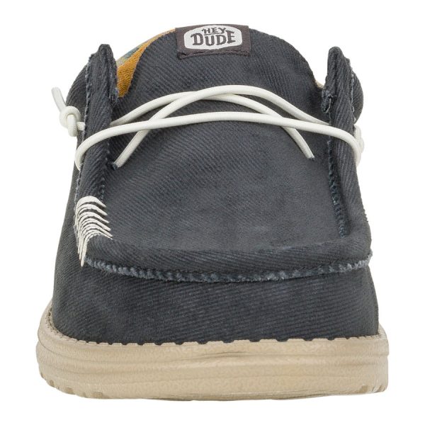 Wally Funk Waffle - Navy Plaid - Image 4