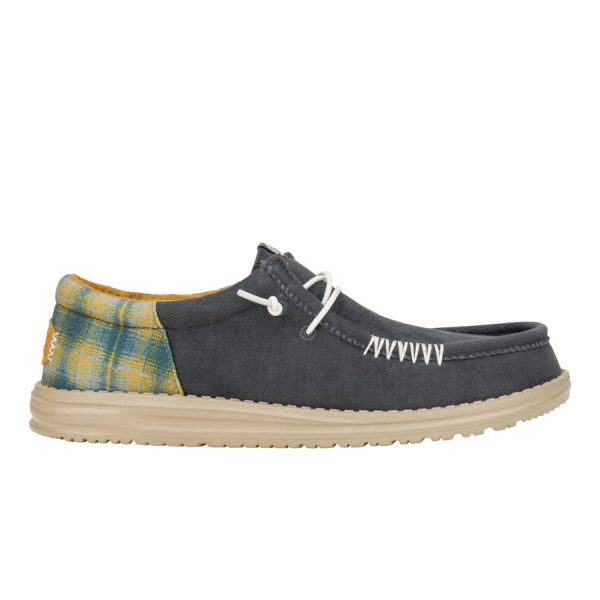 Wally Funk Waffle - Navy Plaid - Image 8