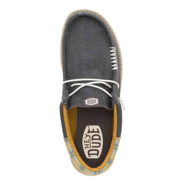 Wally Funk Waffle - Navy Plaid - Image 6